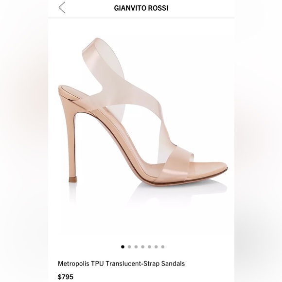 GIANVITO ROSSI Metropolis slingback heel sandals - Picture 2 of 7